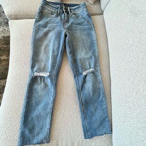 Royalty for me jeans - vintage+stretch high rise ankle - size 8